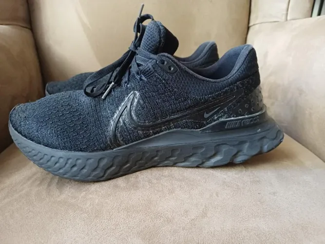tênis nike react infinity run flyknit 3 preto tam 43