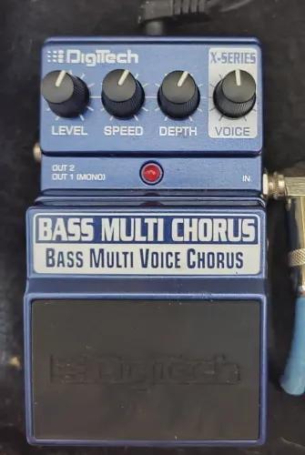 Pedal Digitech bass multi chorus