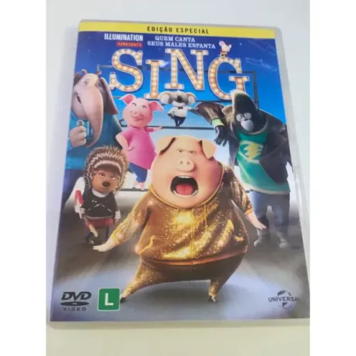 Dvd Sing - Quem Canta Seus Males Espanta