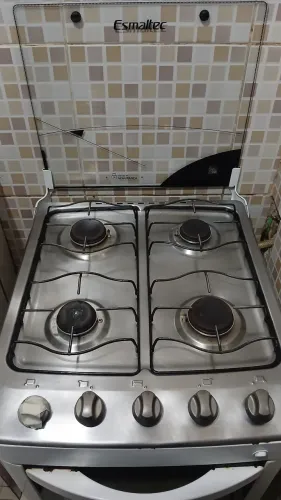 Fogão 4 Bocas Esmaltec Ágata Branco