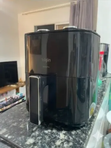 Fritadeira Elétrica Air Fryer Elgin Facilita Fry - Preta (Excelente Estado)