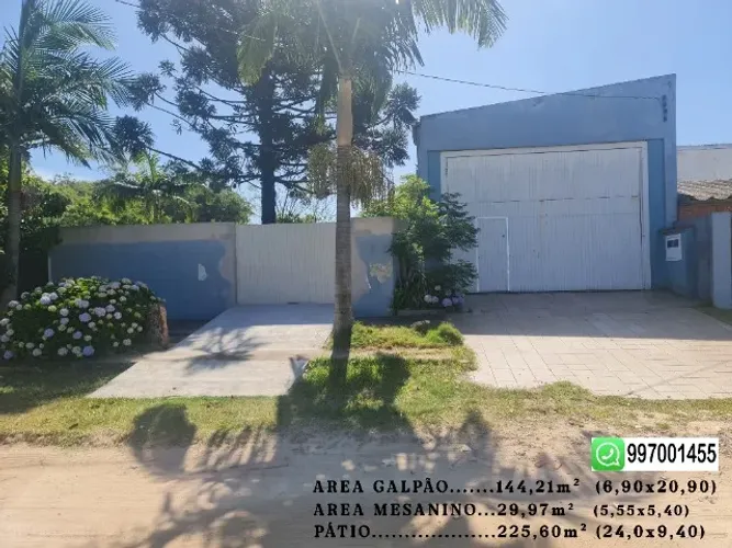 DEPOSITO GALPÃO NO LARANJAL PELOTAS 174,18M²