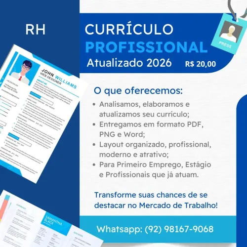 Curriculum Vitae - Elaboração de Currículo 
