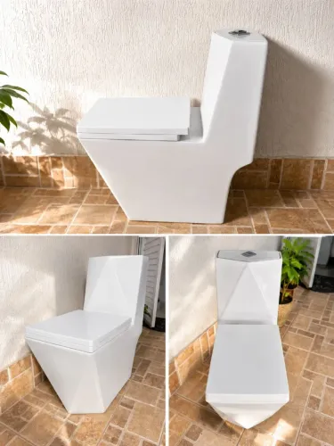 Vaso sanitário monobloco cerâmica 