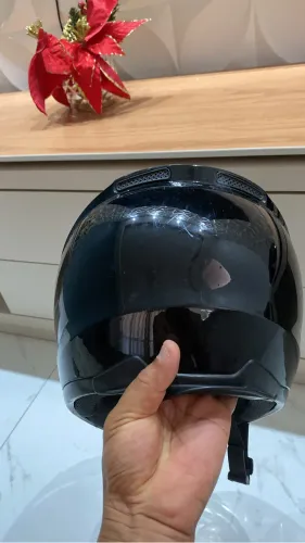 Combo Capacete/Trava Maneta/luvas /Macacão G