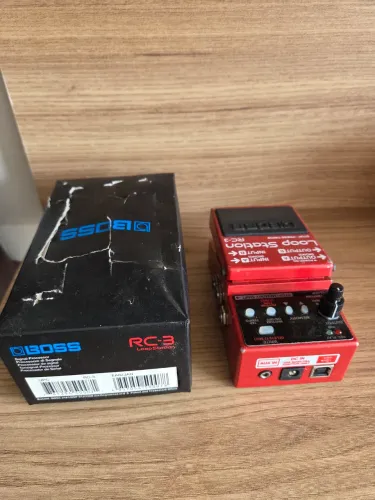 Pedal loop station boss rc3