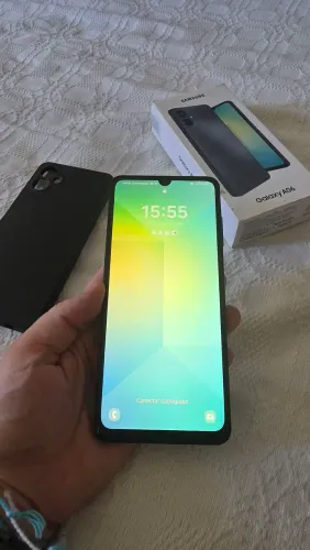 Samsung A06 igual zero sempre capinha e película  128gb