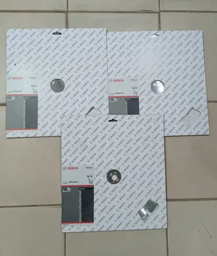 03 Discos Diamantados Para Asfalto 350mm Bosch com preço de custo!