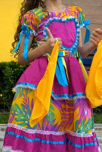 Vestido tam. 8 anos. @mundodacrianca20