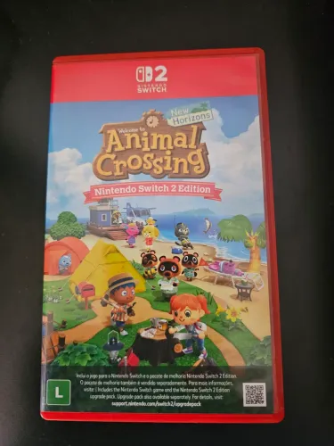 Jogo animal crossing new horizons nintendo switch 2