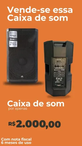 Caixa de som amplificada