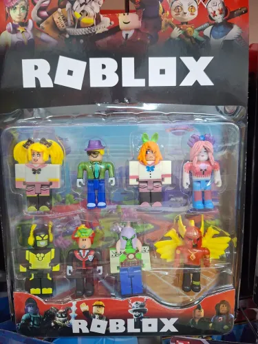 Kit 8 Boneco Roblox Articulado Brinquedo Infantil Jogo