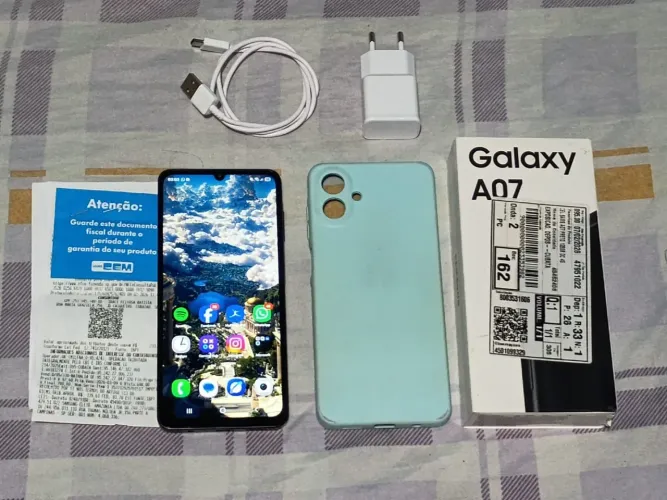 SAMSUNG GALAXY A07 COM NOTA FISCAL