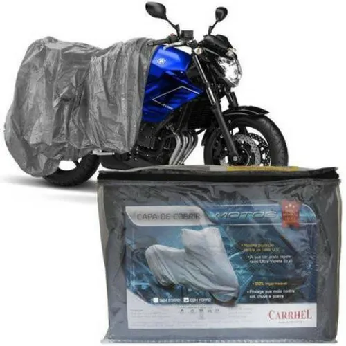 Capa de Cobrir Moto P M G - Excelente para proteção contra sol, chuva e poeira