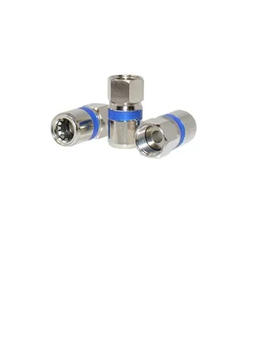 Conector de Compressão Tipo F RG6 Self-Install 