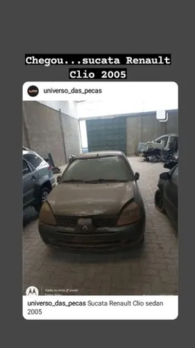 Sucata Renault Clio sedan 2005