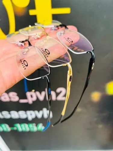 Óculos Armação Sem Grau lupa Vilão Oakley promoção 