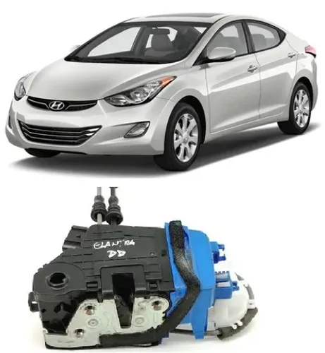 Tranca da porta dianteira direita Hyundai Elantra 2009 2010 2011 2012 2013 2014 2015 2016