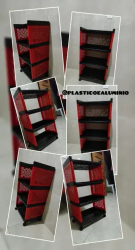 Estante de Organização 4 Prateleiras - 