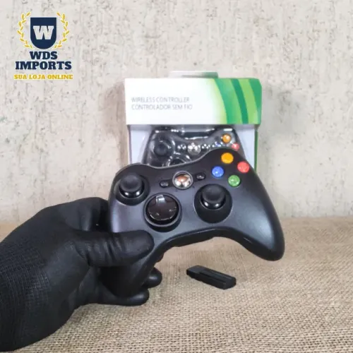 Controle Video Game Xbox 360 Sem Fio