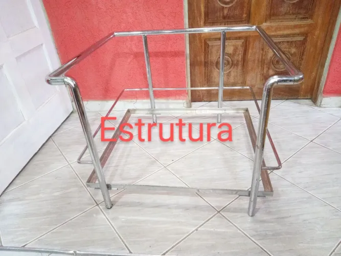 Poltrona de Aço Inox - Estrutura