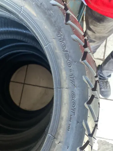 Pneu 110/90/17 Traseiro BROS/CROSSER marca Maggion (instalação gratuita)
