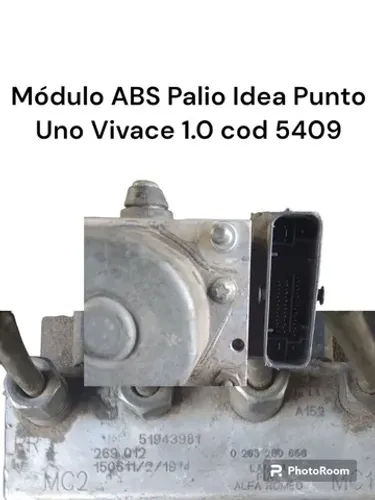 MÓDULO ABS PALIO/ IDEA/ PUNTO/ UNO VIVACE 1.0 COD 5409