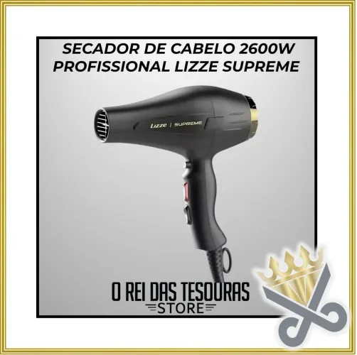 SECADOR DE CABELO PROFISSIONAL LIZZE SUPREME 2600W