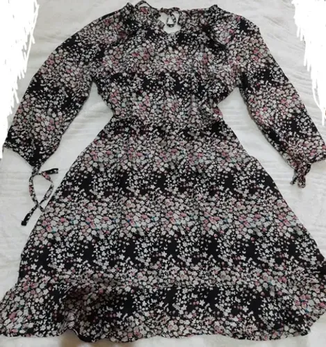 vestido feminino estampado moda verão-outono