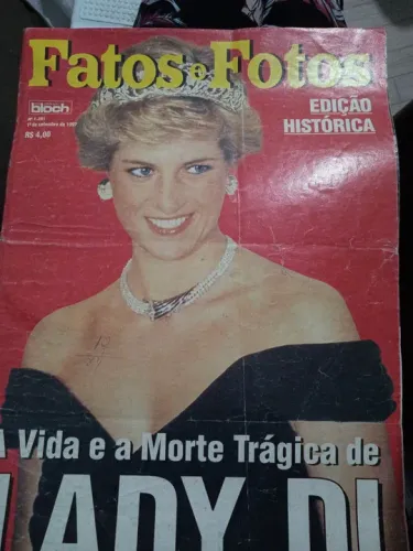 Fatos e fotos edição histórica Lady Di