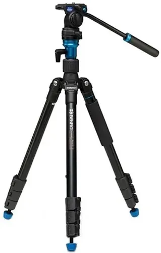 Tripé Benro Aero 2 p/ Vídeo com Cabeça Hidráulica - Novo na caixa