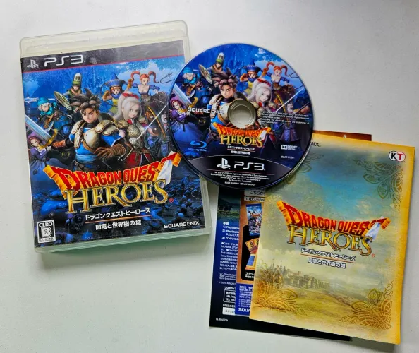 Dragon Quest Heroes Ps3 Original japones midia física seminovo 