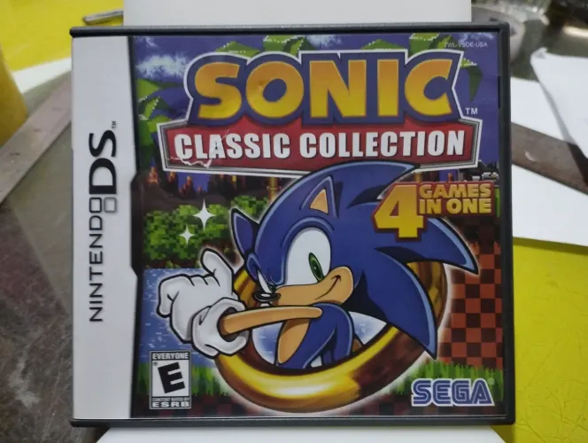 Sonic classic collection Nintendo DS mídia física original