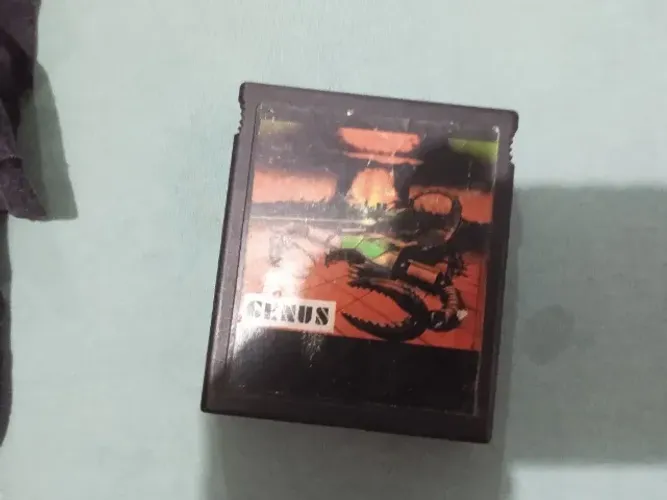 Cartucho 2 jogos Sistema Atari 2600 vôlei  sinuca