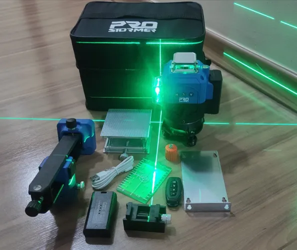 Nível a Laser 3D Pro Stormer - Novo