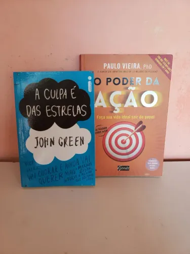 Oportunidade! 2 Livros- O Poder Da Ação E A Culpa É Das Estrelas