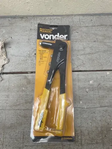 Rebitadeira Manual Profissional Vonder Com 4 Bicos + Chave