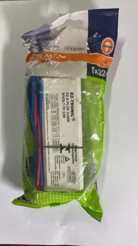 REATOR EZ-A-PLUS 1X32W BIVOLT-T8 32W OSRAM 127V OU 220V