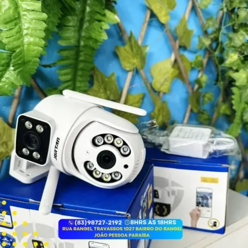 Câmera de Segurança 4K | 8MP - Wi-Fi - Visão Noturna com lente dupla - Impermeável