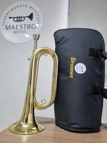 Corneta Sib Dreamer NOVA - Militar Exército Fanfarra - 10X cartão - Envio p/ todo Brasil