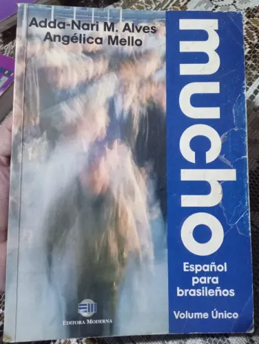 Livro Didático "Mucho" de Espanhol volume único 