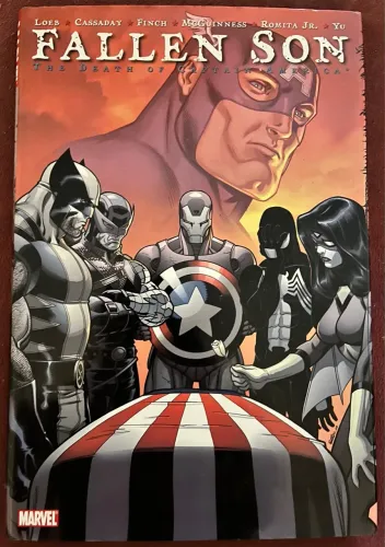 Fallen Son: The Death of Captain America Oversized HC