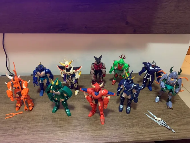 Coleção samurai warriors 
