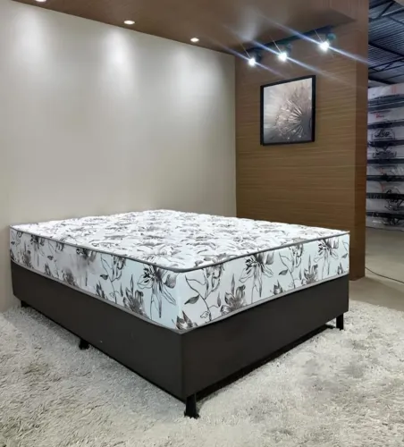 Camas De Casal/Solteiro/Bi-Cama Luxuosas Com Espuma/Molas Bonnel/Ensacadas