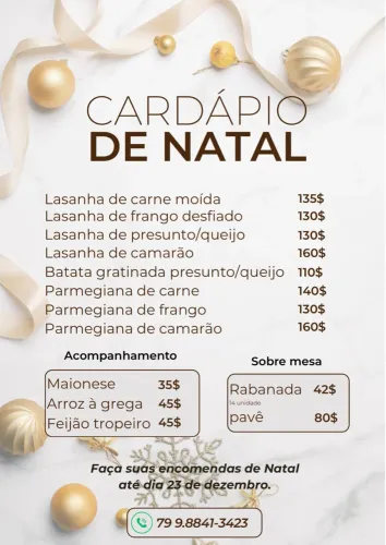 Ceia de natal 