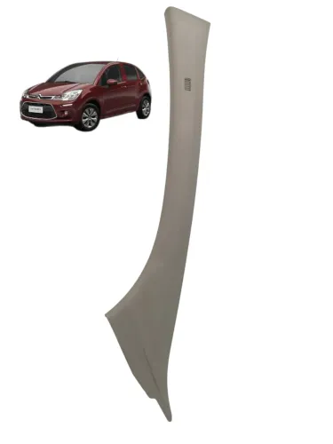 Moldura Parabrisa Esquerda Original Citroen C3 2018 Detalhe