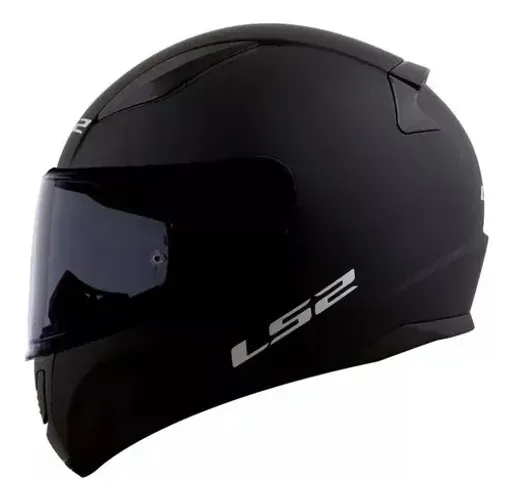Capacete Ls2 Ff353 Rapid Monocolor Preto Fosco A Vista