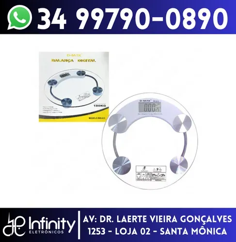 Balança Corporal Digital 180kg