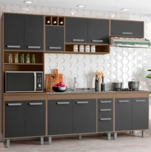 Armário de Cozinha Barcelona c/ Balcão Compacto Varios modelos