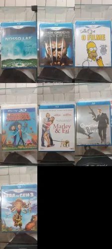 Lote de Blu-ray (7 Peças)